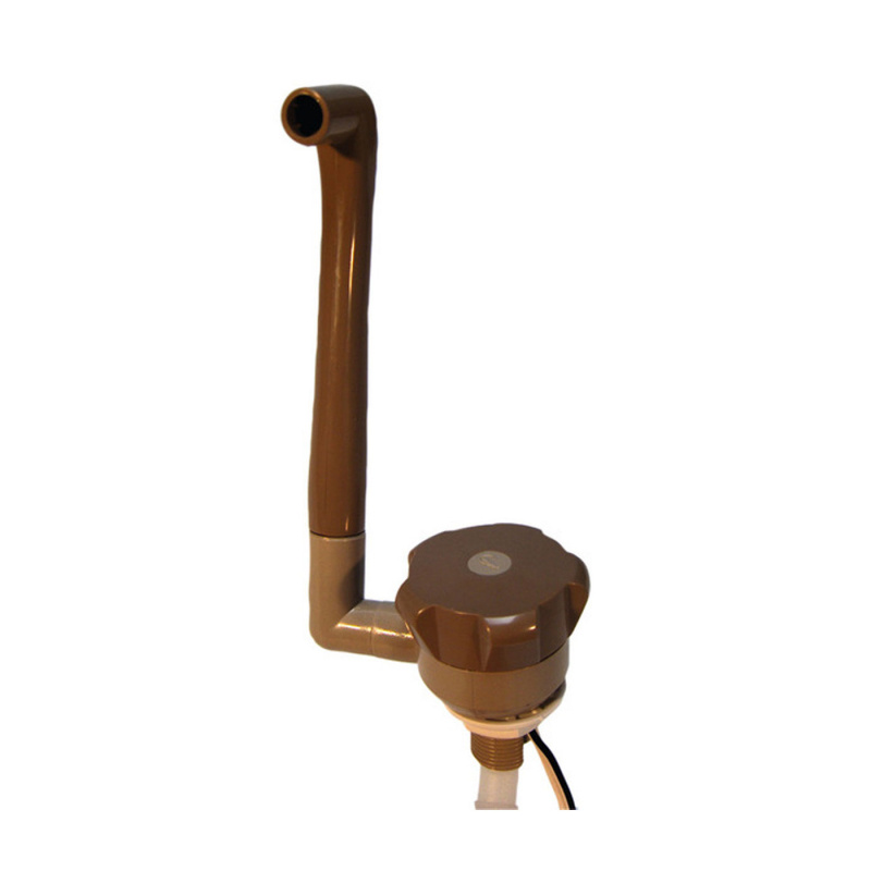 Tap Novo Beige/Brown Hose Connector in the group Water & Sanitation / Water / Water taps / Cold water taps at Campingvaruhuset i Norden AB (81041)