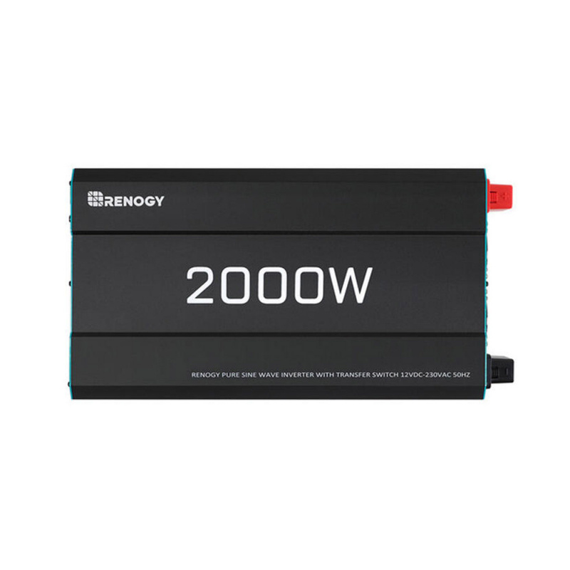 Renogy Inverter/UPS 12V 2000W Pure Sine Wave in the group Caravan & Motorhome / Electronics / Batteries & Converters / Inverter & Converter / Converter 12V To 230V at Campingvaruhuset i Norden AB (81472)