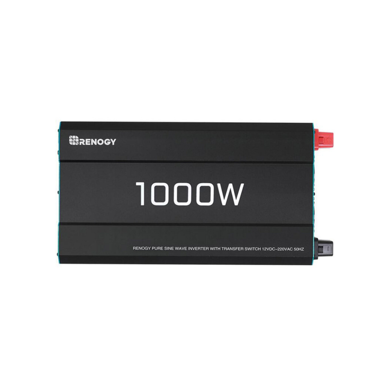 Renogy Inverter/UPS 12V 1000W Pure Sine Wave in the group Caravan & Motorhome / Electronics / Batteries & Converters / Inverter & Converter / Converter 12V To 230V at Campingvaruhuset i Norden AB (81473)