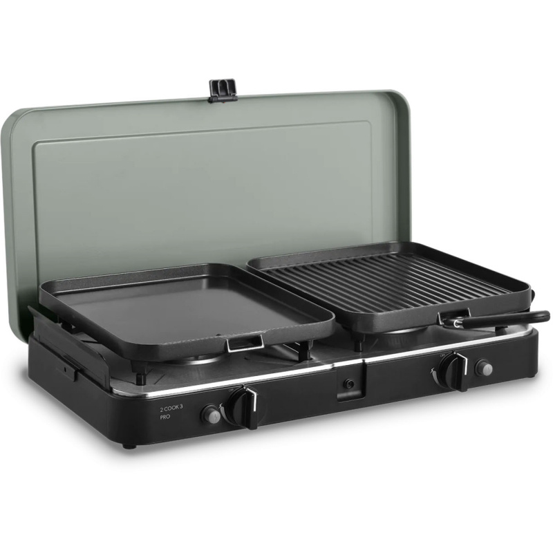 Cadac Gas Stove 2-Cook 3 Pro Deluxe in the group Household & Kitchen / Kitchen appliances / Gas stove at Campingvaruhuset i Norden AB (81845)