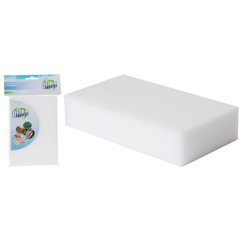 Cleaning Sponge 3-pack in the group Household & Kitchen / Laundry, Cleaning & Dishes / Cleaning at Campingvaruhuset i Norden AB (81873)