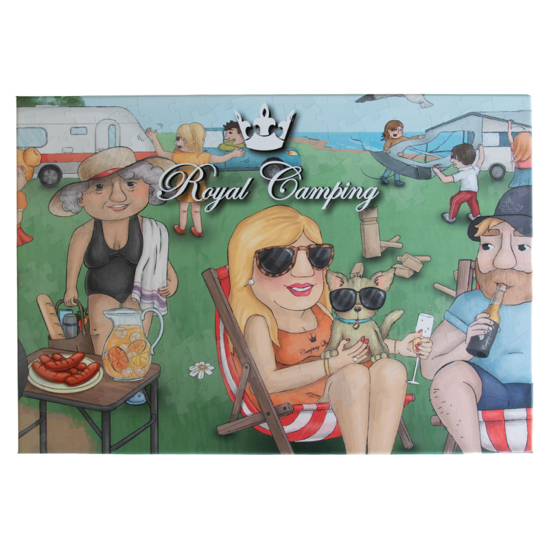 Royal Camping Puzzle Vacation 500 Pieces in the group Other / Toys & Games at Campmarket (82001)