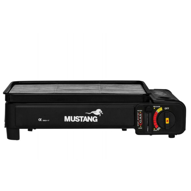 Mustang Camping grill for disposable gas bottle in the group Household & Kitchen / Grills / Other grills at Campingvaruhuset i Norden AB (82067)