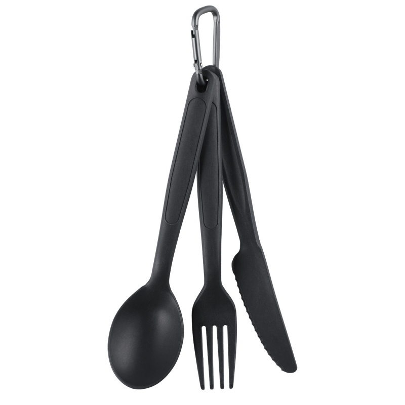 Atom Hiking Cutlery Incl. Carabiner in the group Outdoor / Camping kitchen & Cooking utensils at Campingvaruhuset i Norden AB (82173)