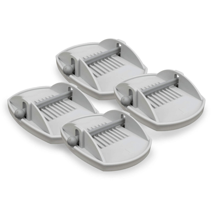 Kampa Lunar Support Leg Foot 4-pack in the group Caravan & Motorhome / Chassis / Support leg at Campingvaruhuset i Norden AB (82220)