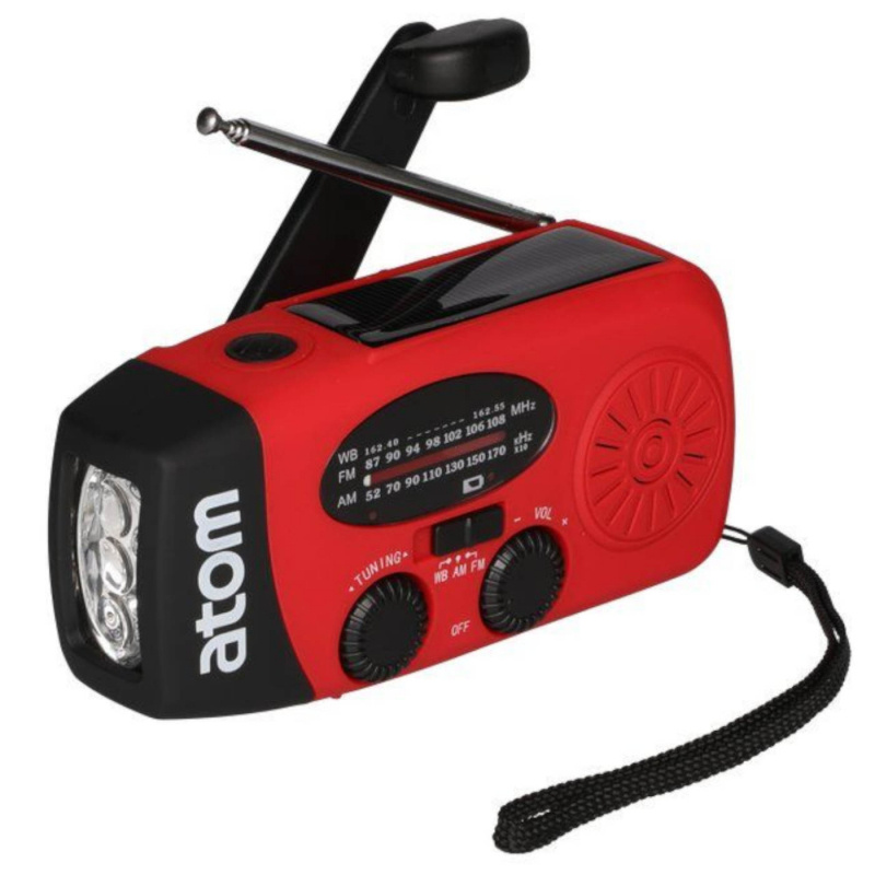 Atom Emergency Radio in the group Other / Prepping at Campingvaruhuset i Norden AB (82274)