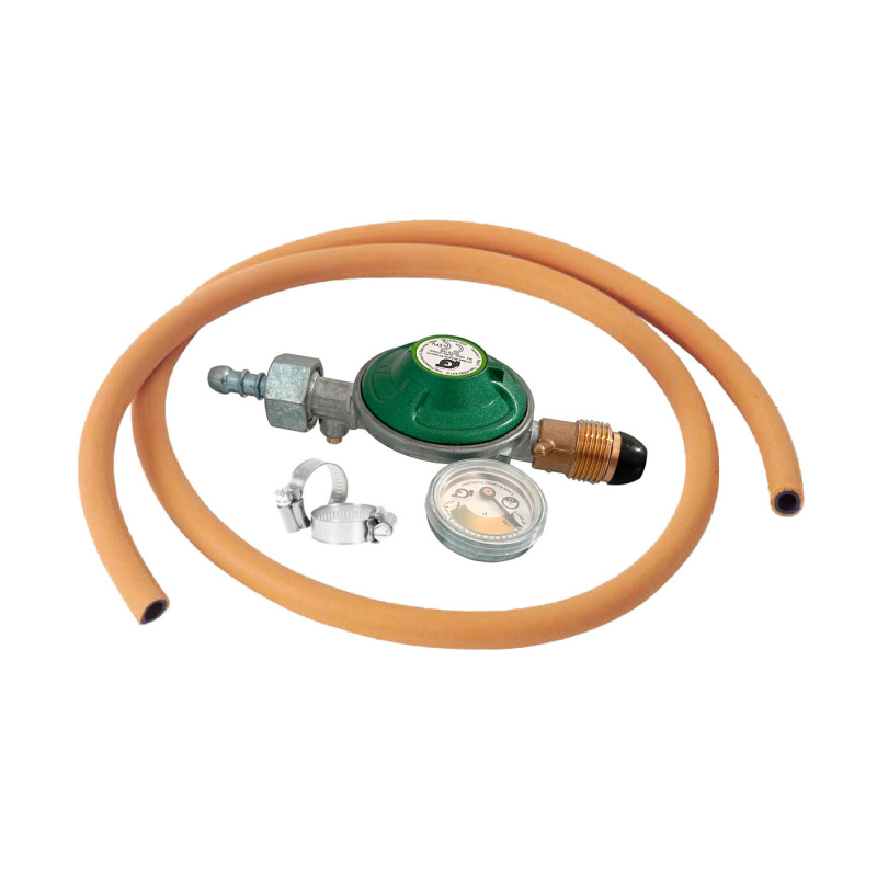 Sunwind Gas Regulator Set with Manometer in the group Household & Kitchen / Grills / Grill accessories at Campmarket (82363)