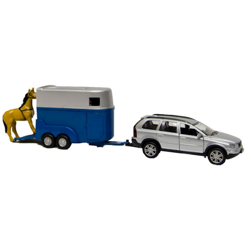 Volvo with Horse Trailer in the group Other / Toys & Games at Campingvaruhuset i Norden AB (82573)