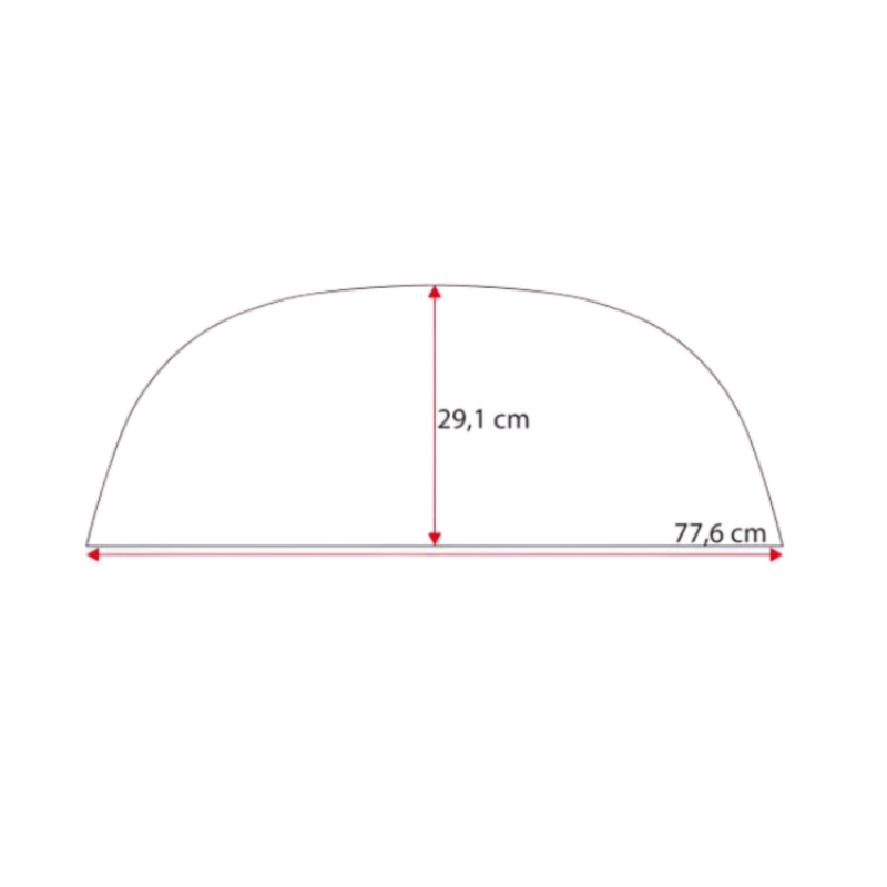 Isabella Wheel Arch Cover Single Fendt 2016- in the group Awning & Canopies / Accessories-Parts / Fitting piece & Coats / Wheelhouse covers at Campmarket (82767)