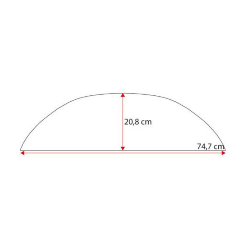 Isabella Wheel Arch Cover Single Hobby 2022- in the group Awning & Canopies / Accessories-Parts / Fitting piece & Coats / Wheelhouse covers at Campingvaruhuset i Norden AB (82771)