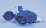 Angle connector CEE 230 V