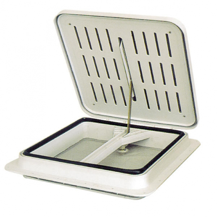 Crankshaft hatch 40*40cm Mosquito net Light Grey in the group Caravan & Motorhome / Body / Sunroofs / Hatches 40*40cm at Campingvaruhuset i Norden AB (64283)