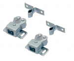 Double snap fasteners Metal 2-pack