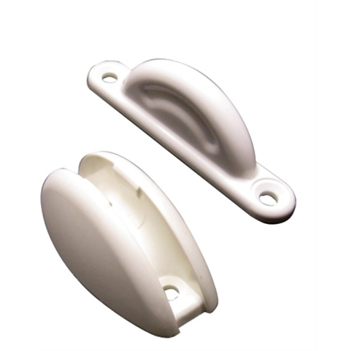 Door holder Wide White in the group Caravan & Motorhome / Locks & Fittings / Doorstop at Campmarket (64291)