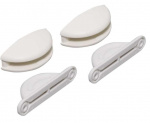 Door holder Wide White