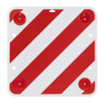 Warning sign plastic 50x50cm
