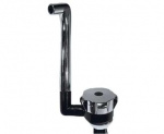 Novo black/chrome single tap Novo black/chrome single tap