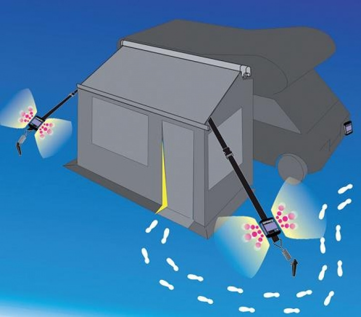 Fiamma LED lighting for storm safety straps in the group Awning & Canopies / Awnings / Motorhome awnings / Fiamma Box Awnings / Accessories at Campingvaruhuset i Norden AB (64473)