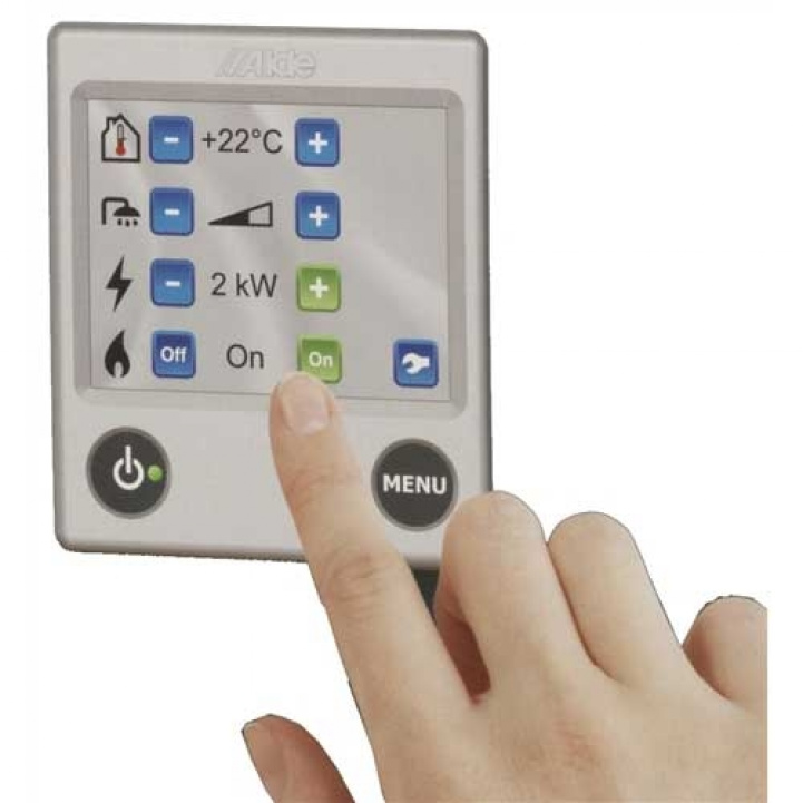 Control panel with color touchscreen 3010 in the group Caravan & Motorhome / Heat, Cold & Ventilation / Alde / Control panels & Accessories at Campingvaruhuset i Norden AB (64528)