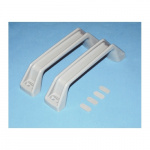 Grey pull handle 180mm 2-pack Grey pull handle 180mm 2-pack