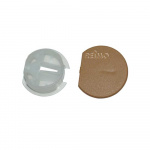 Mounting Bracket Round Brown 10-p