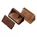 Corner Mounting Bracket with Lid Brown 10-pack Corner Mounting Bracket with Lid Brown 10-pack