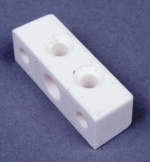 Square Mounting Bracket White 10-pack