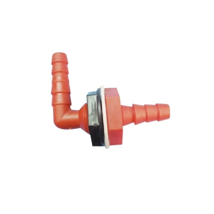 Tank passage Angle Double nipple Red 10/12mm in the group Water & Sanitation / Water / Water connections etc. / Splice connections at Campingvaruhuset i Norden AB (64592)