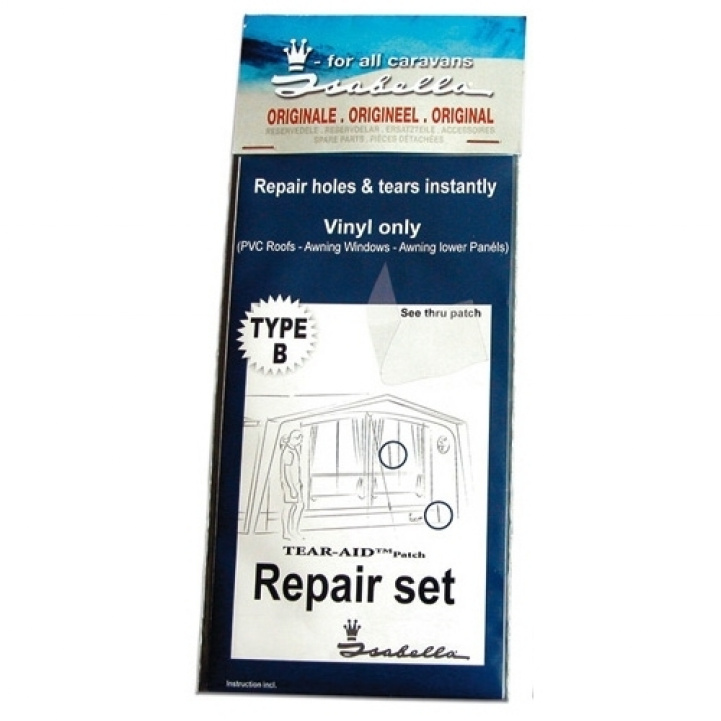 Repair set vinyl/PVC in the group Awning & Canopies / Accessories-Parts / Isabella Original / Repair set at Campmarket (64634)