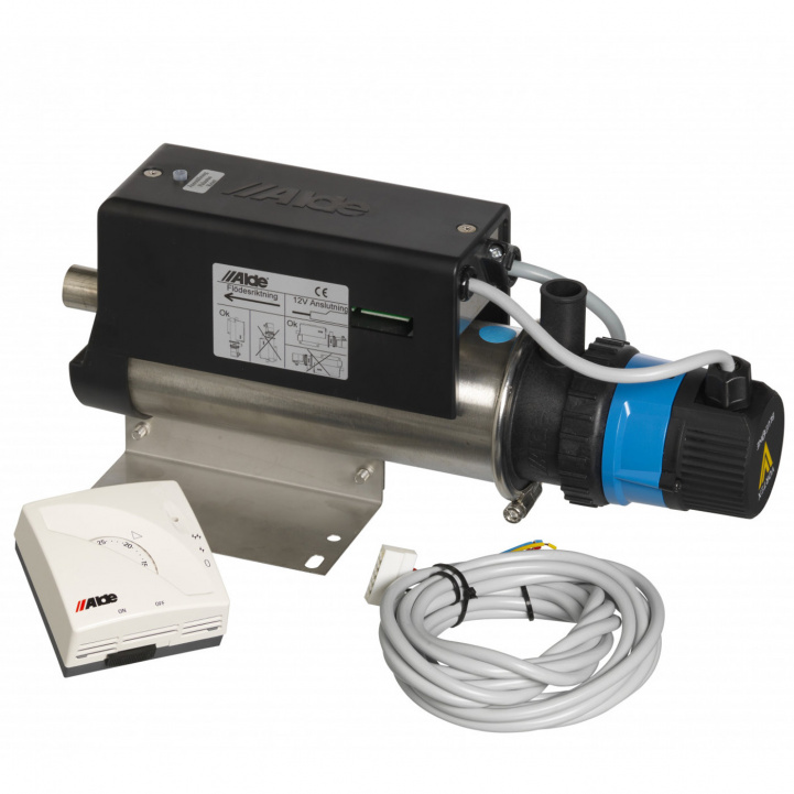 Electric heater with pump and thermostat in the group Caravan & Motorhome / Heat, Cold & Ventilation / Alde / Electric heaters at Campingvaruhuset i Norden AB (64666)
