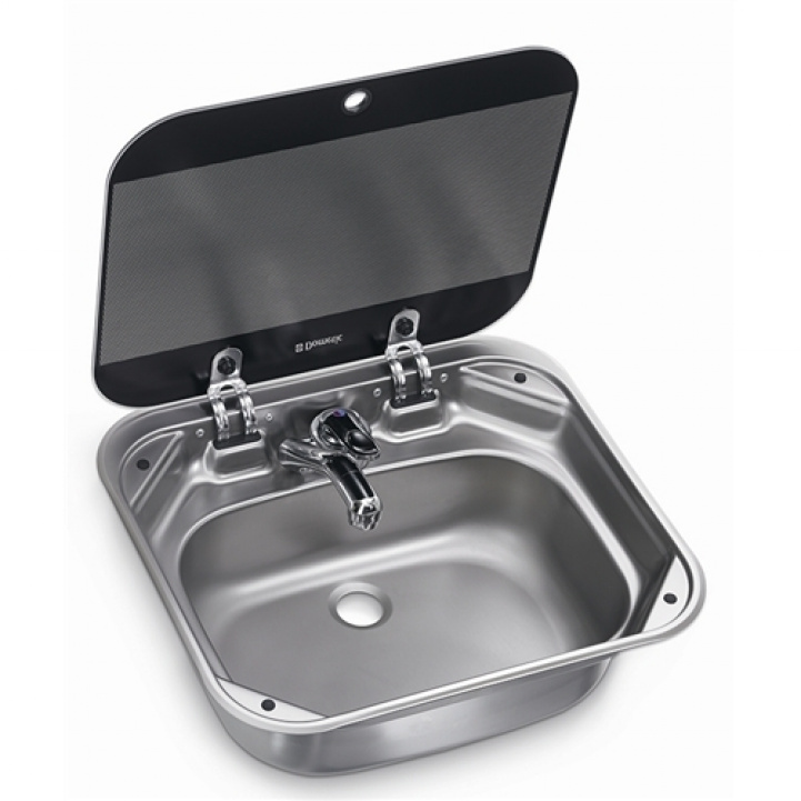 Dometic SNG 4237 Sink Square Glass Lid in the group Household & Kitchen / Sinks & Cooktops at Campingvaruhuset i Norden AB (64669)