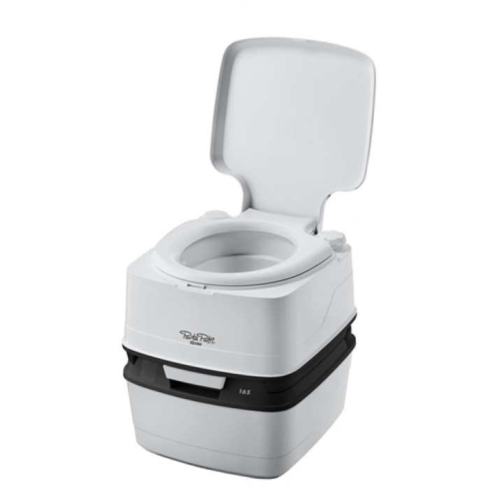 Toilet Porta Potti 165 Qube Grey in the group Water & Sanitation / Toilet / Camping toilet / Portable Toilets at Campingvaruhuset i Norden AB (64729)