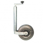 Support wheels with air rubber wheels Support wheels with air rubber wheels