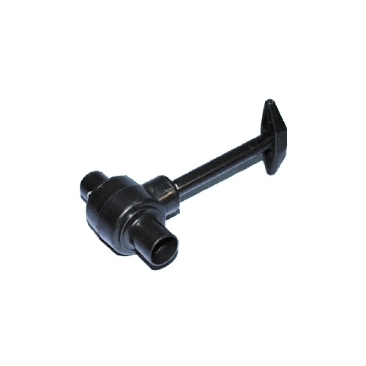 Through-flow tap with 90mm arm 19mm in the group Water & Sanitation / Water / Water connections etc. / Cranes and nipples at Campmarket (64833)