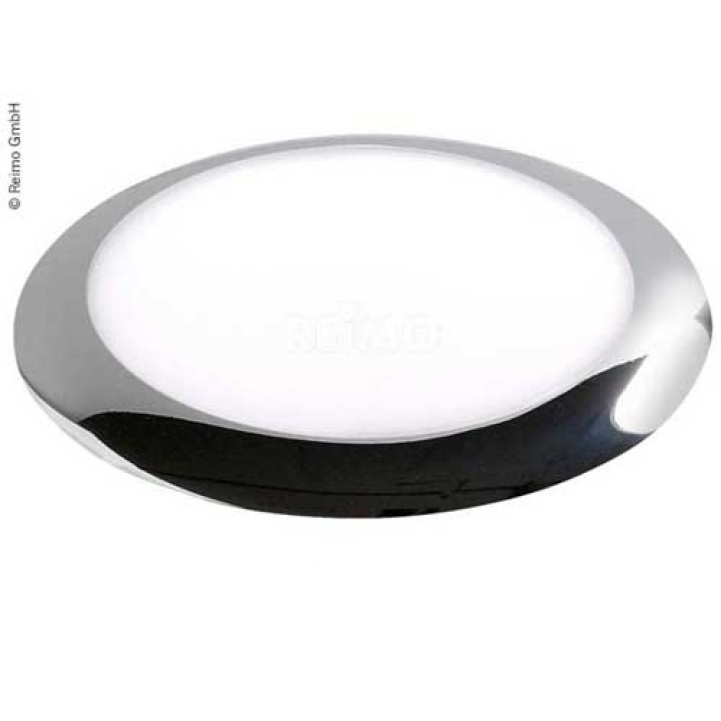 Ceiling lamp LED 12V 5.5W Chrome in the group Caravan & Motorhome / Electronics / Interior Lighting / Ceiling lamps at Campingvaruhuset i Norden AB (64853)