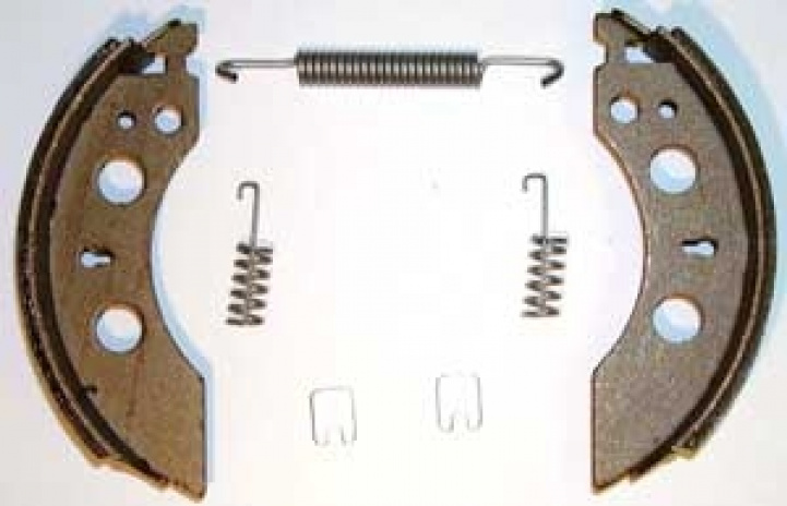 Axle set for Alko 200*50 in the group Caravan & Motorhome / Chassis / Chassis details / Brake pads at Campmarket (64858)