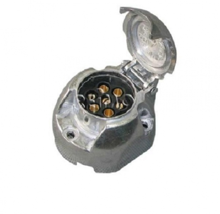 7-pole aluminum connector in the group Caravan & Motorhome / Chassis / Movers/Connection assistance / Trailer connectors at Campingvaruhuset i Norden AB (64896)