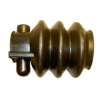 Rubber bellows Knot with bolt outlet Rubber bellows Knot with bolt outlet