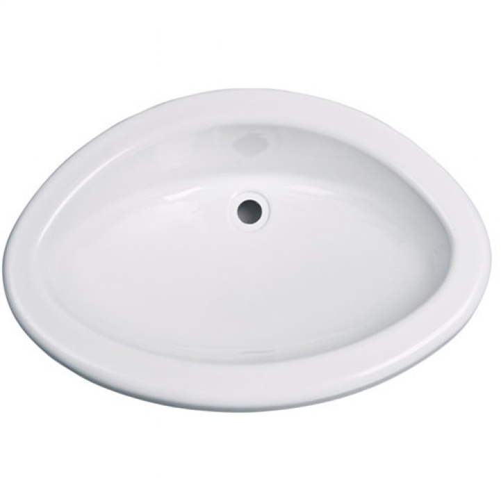 Oval Sink Maxi 50x34cm in the group Water & Sanitation / Water / Sink & Shower Tray / Sink at Campmarket (64959)