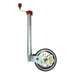 AL-KO Premium support wheels with scale/suspension