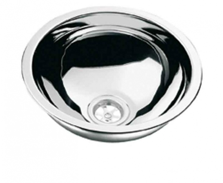 Sink Round Stainless Steel 300mm in the group Water & Sanitation / Water / Sink & Shower Tray / Sink at Campingvaruhuset i Norden AB (64973)