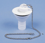 Drain fitting Straight Hole 25mm Hose 19mm