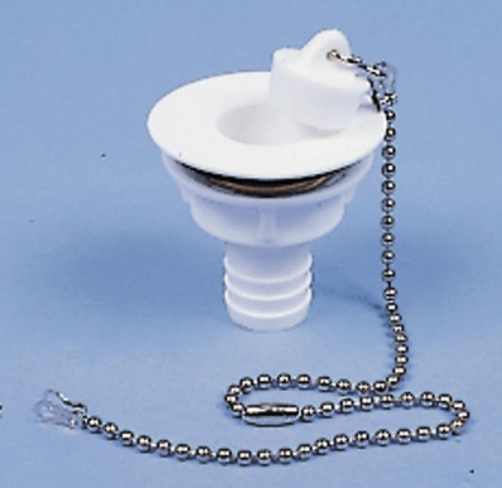 Sewer fitting Straight Hole 25mm - Hose 19mm in the group Water & Sanitation / Water / Sink & Shower Tray / Sewer fittings at Campingvaruhuset i Norden AB (64988)