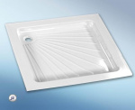 Shower tray 665x665x90