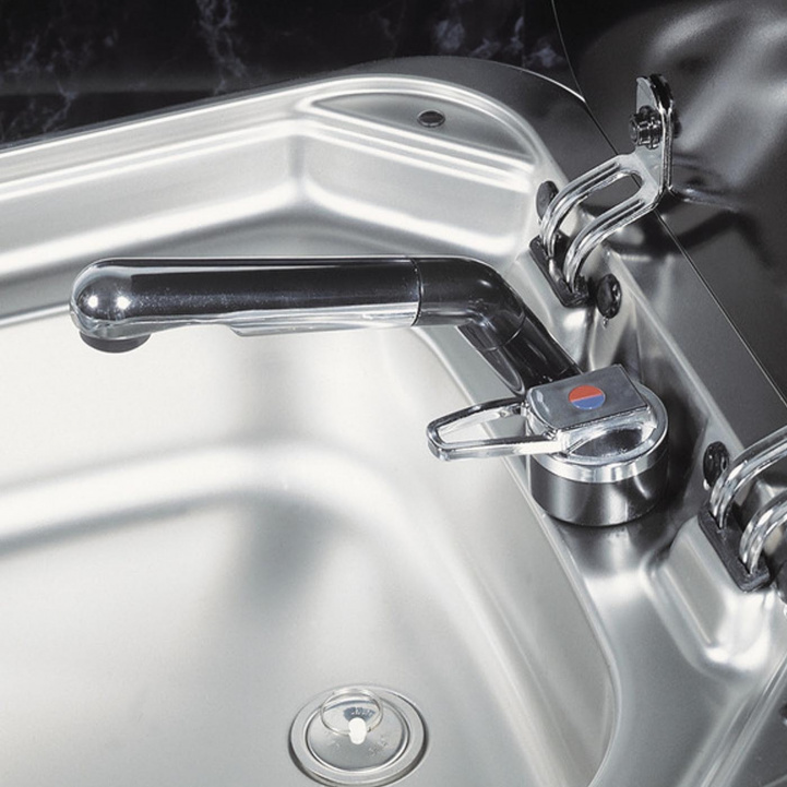 Mixer Keramix De Luxe Chrome in the group Water & Sanitation / Water / Water taps / Cold & Hot Water Taps at Campingvaruhuset i Norden AB (65021)