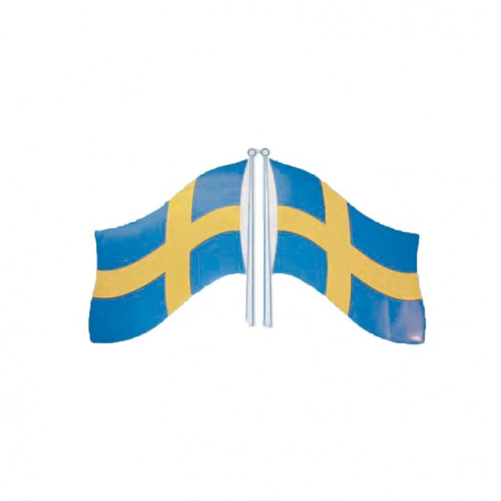 Flag sticker Sweden 20x14 cm in the group Other / Other at Campingvaruhuset i Norden AB (65049)