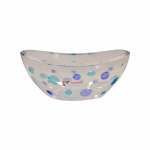Semona Bowl Blue & Turquoise Dots