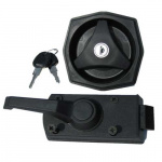 Octagonal door lock, complete Octagonal door lock, complete