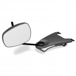 Fender-Mounted Caravan Towing Mirrors - 2 Pack
