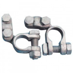 Battery cable terminals + and -